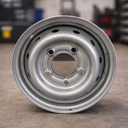 MAX PICKUP 5.5X15 STEEL WHEEL RIM SILVER